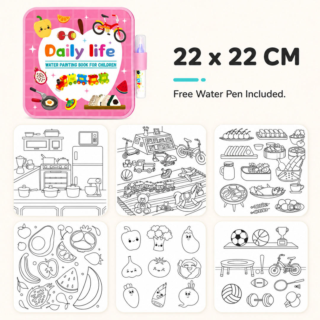 Dabble™ Mess-Free Coloring Book
